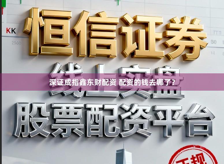 深证成指鑫东财配资 配资的钱去哪了?