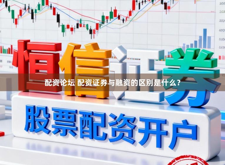 配资论坛 配资证券与融资的区别是什么？